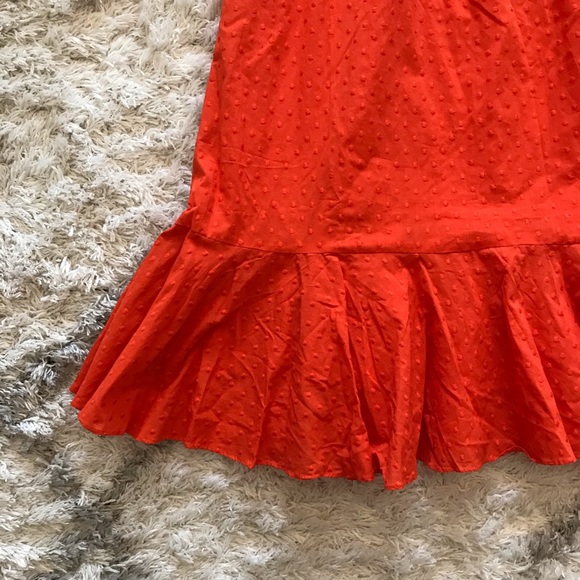 NWT J Crew Hibiscus Eyelet Ruffle Dress G4621 10 - Picture 6 of 16